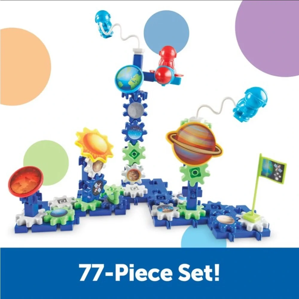 Learning Resources Space Explorers Building Set Cogs - Picture 3 of 12